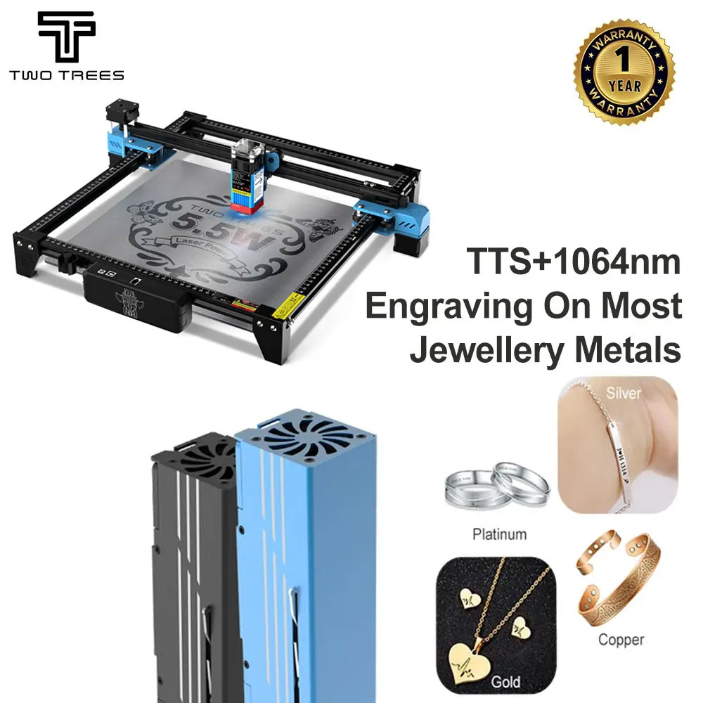 Industrial Laser Engraving Machine - TWOTREES TTS-55 Laser Engraving Machine With