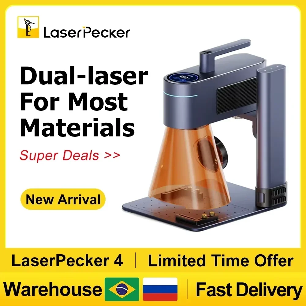 Industrial Laser Engraving Machine - LASERPECKER 4 LP4 Laser Engraving Machine