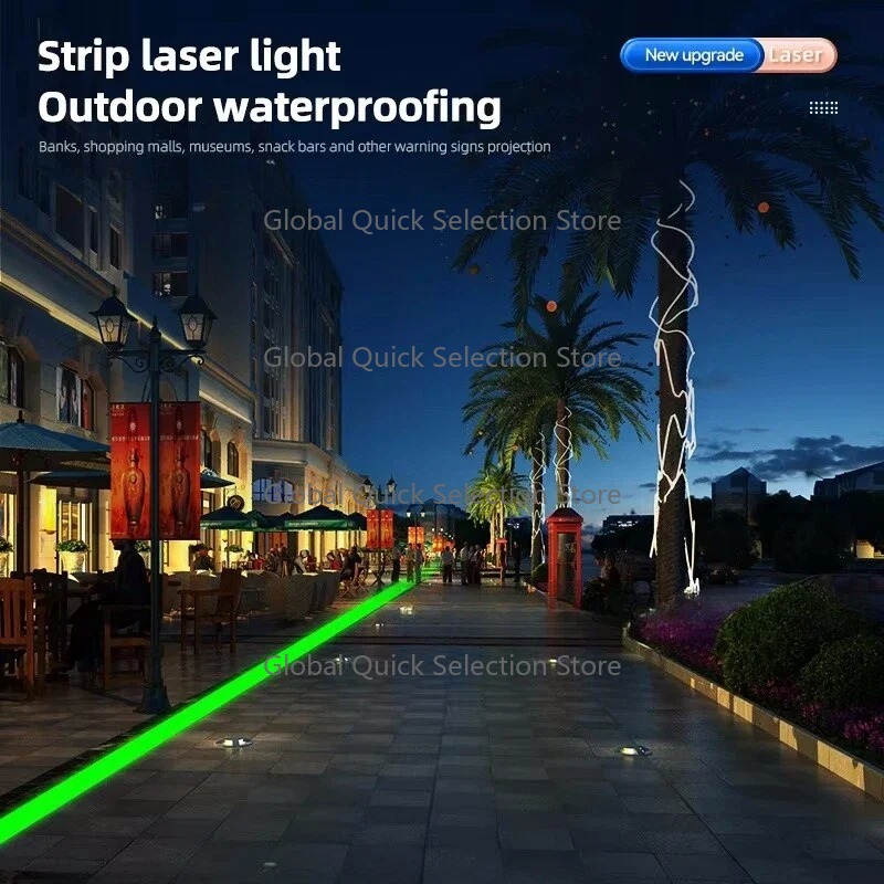 Industrial Laser Line Projector - Industrial Virtual Laser Safety Line Sign