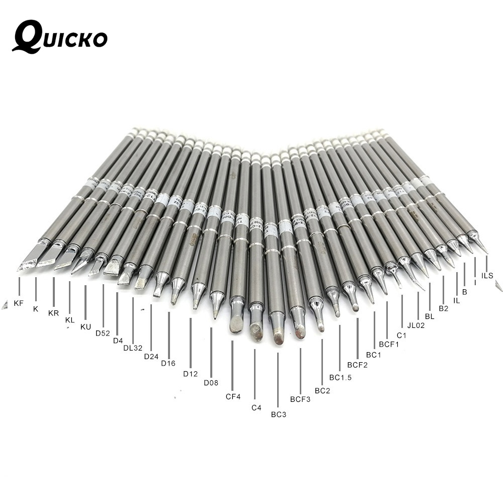 Industrial Laser Soldering Iron - T12 Soldering Iron Tips Replacement Various