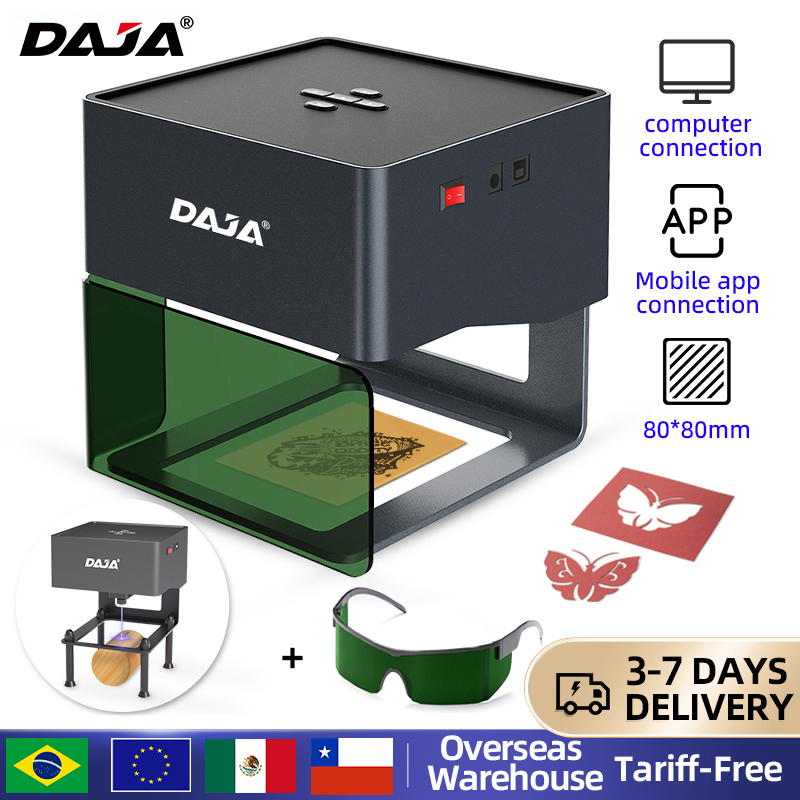 Industrial Laser Engraving Machine - DAJA DJ6 Mini Portable Laser Engraver