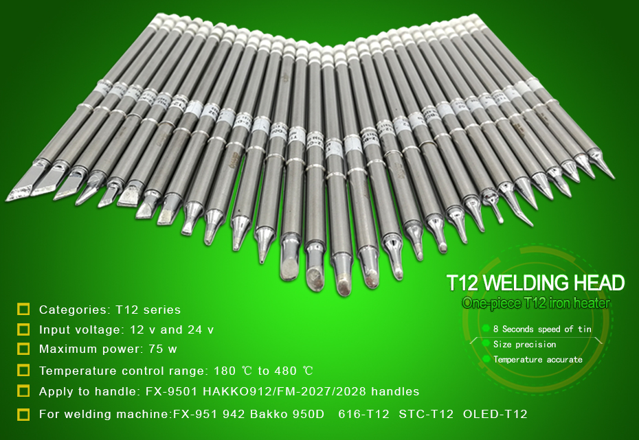 T12 Soldering Iron tips Replac - огляд і ціна Industrial Laser Soldering Iron