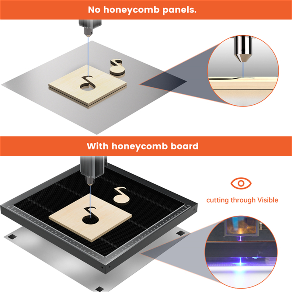 ACMER Honeycomb Panel Laser Wo - огляд і ціна Industrial Laser Engraving Machine