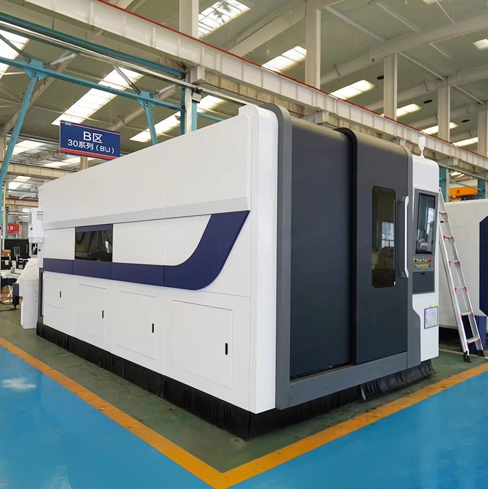12kw 20kw Enclosed Metal Laser - огляд і ціна Industrial Laser Metal Cutting Machine