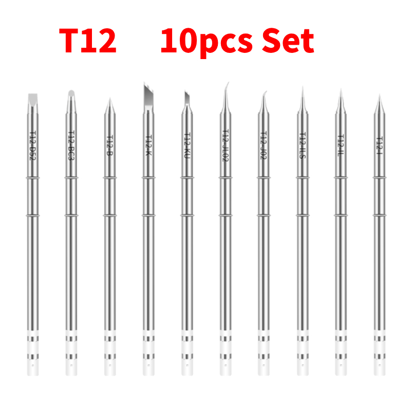 10pcs T12 Set Soldering Iron T - огляд і ціна Industrial Laser Soldering Iron
