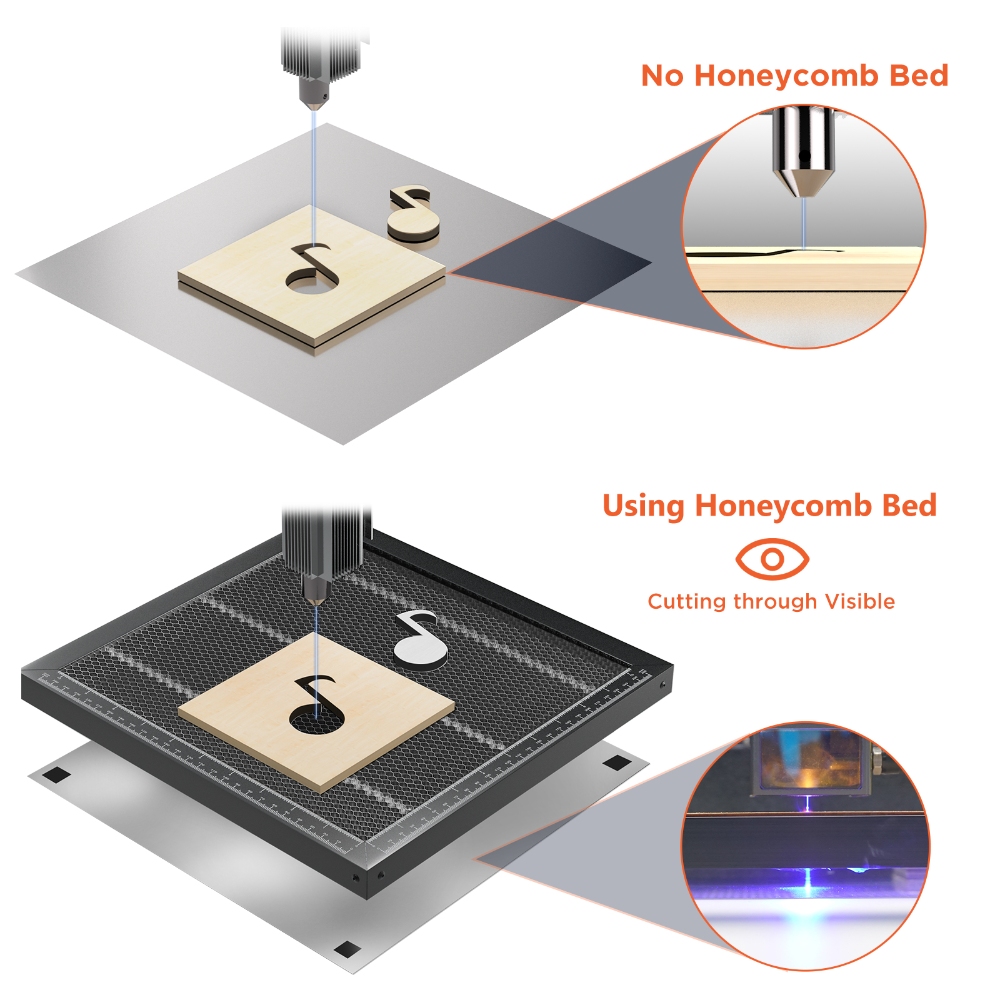 ACMER Working Table Universal  - огляд і ціна Industrial Laser Engraving Machine