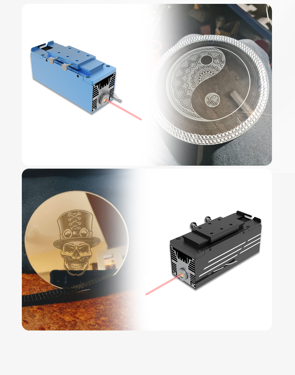 TWOTREES TTS-55 Laser Engravin - огляд і ціна Industrial Laser Engraving Machine