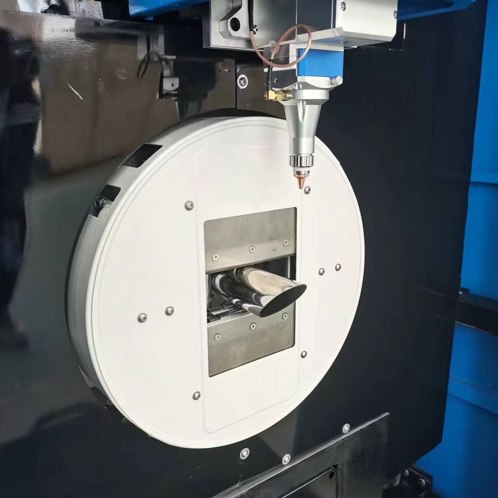 Metal Tube Fiber Laser Cutting - огляд і ціна Industrial Fiber Laser Cutting Machine
