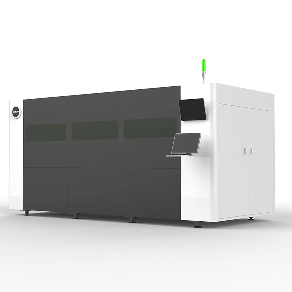 3000W CNC Full Cover Single-pl - огляд і ціна Industrial Fiber Laser Cutting Machine