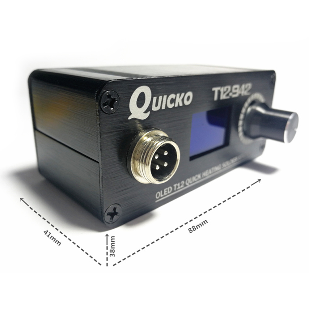 QUICKO MINI T12 STC OLED Digit - огляд і ціна Industrial Laser Soldering Iron