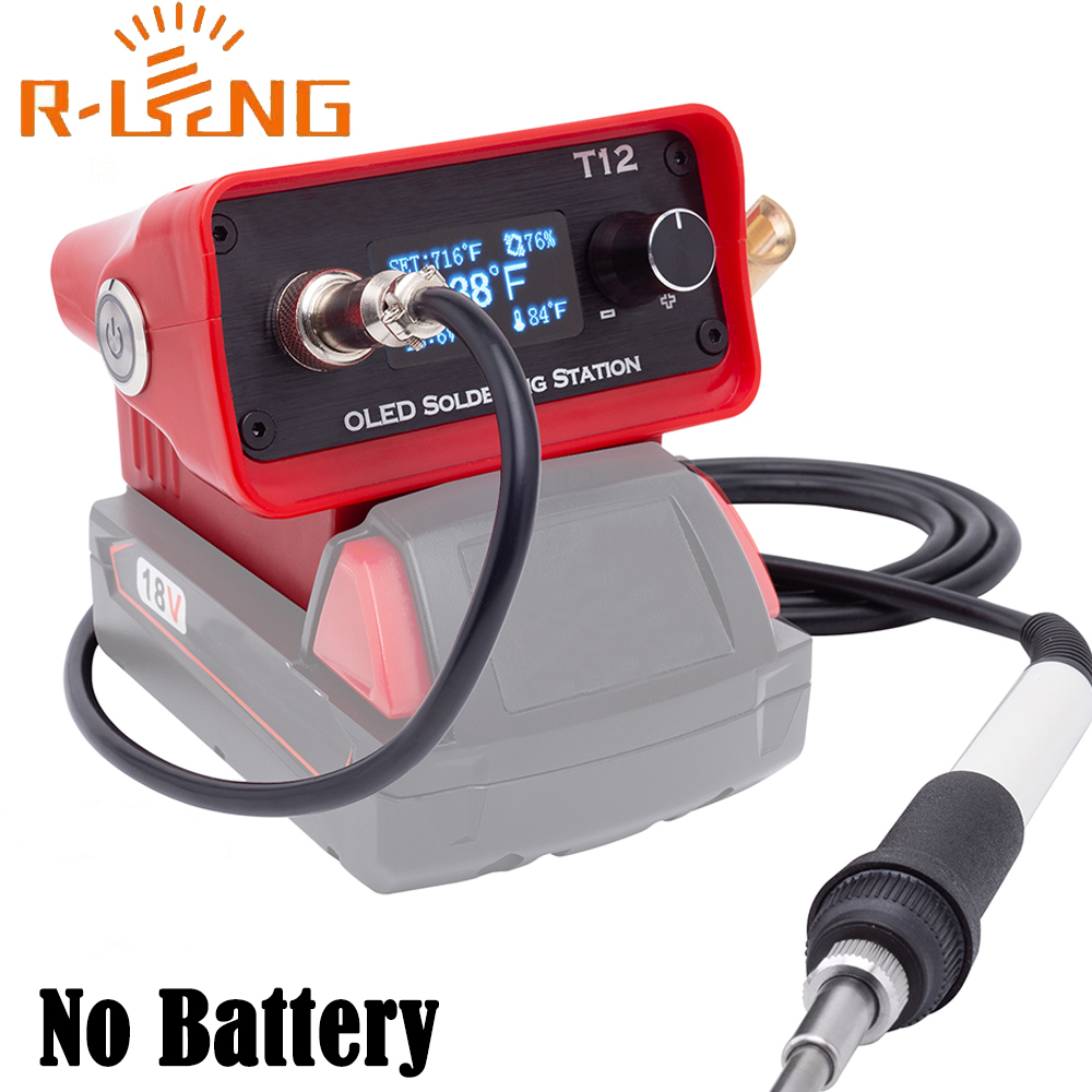 OLED T12 Soldering Iron Statio - огляд і ціна Industrial Laser Soldering Iron