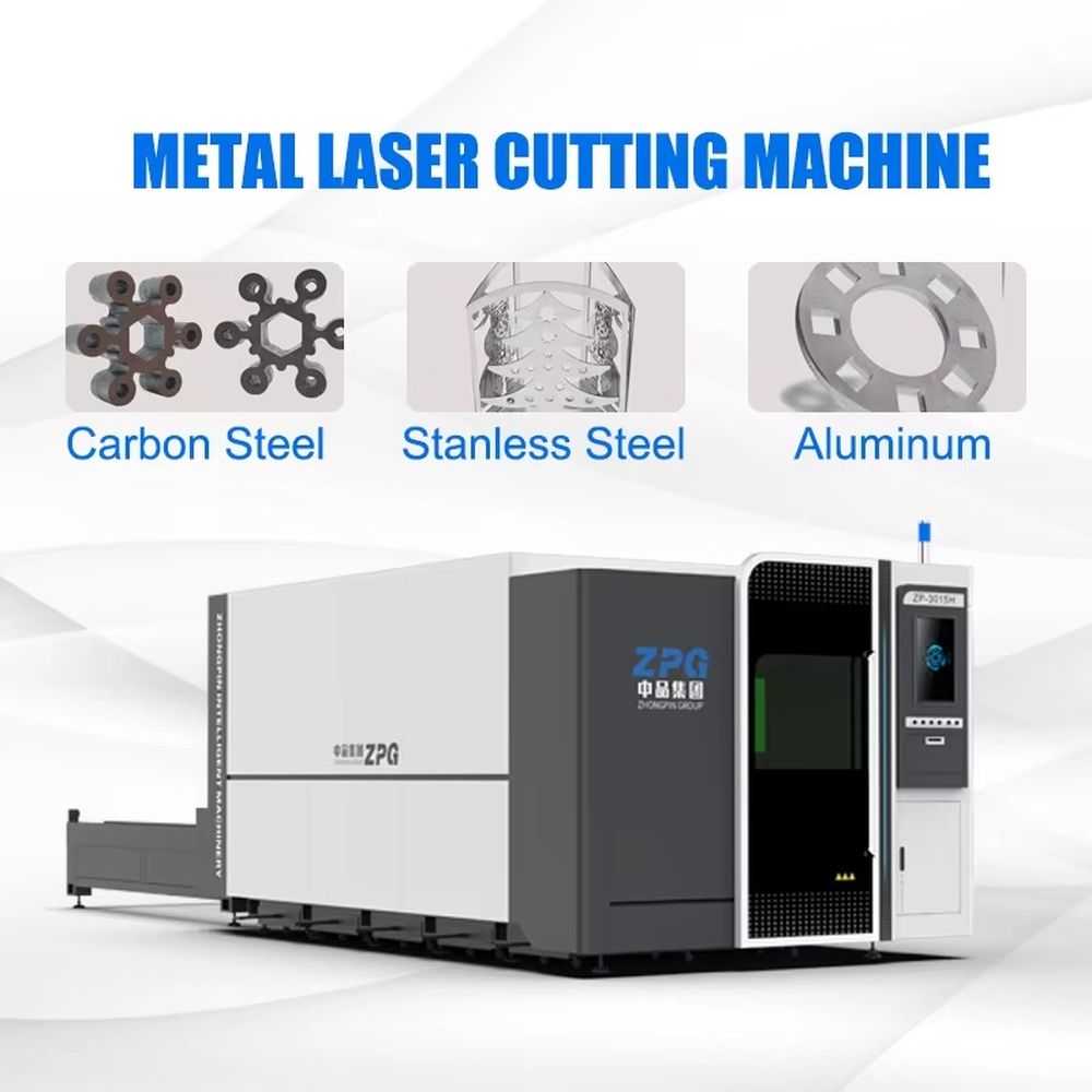 ZPG Stainless Steel Industry L - огляд і ціна Industrial Fiber Laser Cutting Machine