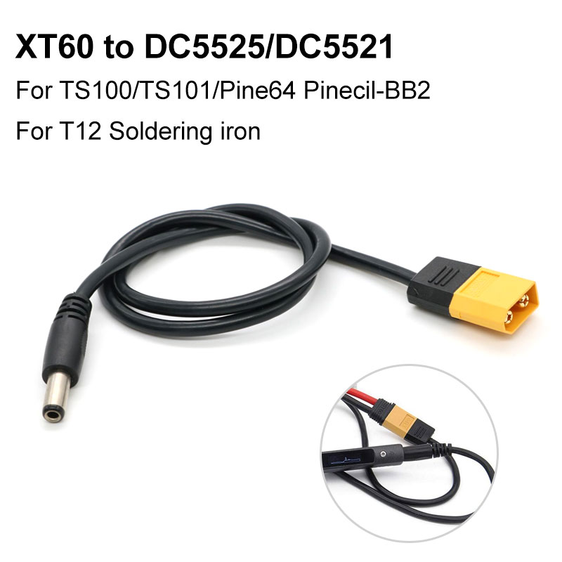 XT60 Male Connector to Male DC - огляд і ціна Industrial Laser Soldering Iron