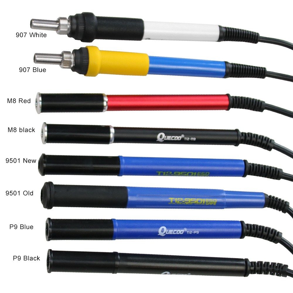 QUECOO 4pin T12-M8 9501 907 P9 - огляд і ціна Industrial Laser Soldering Iron