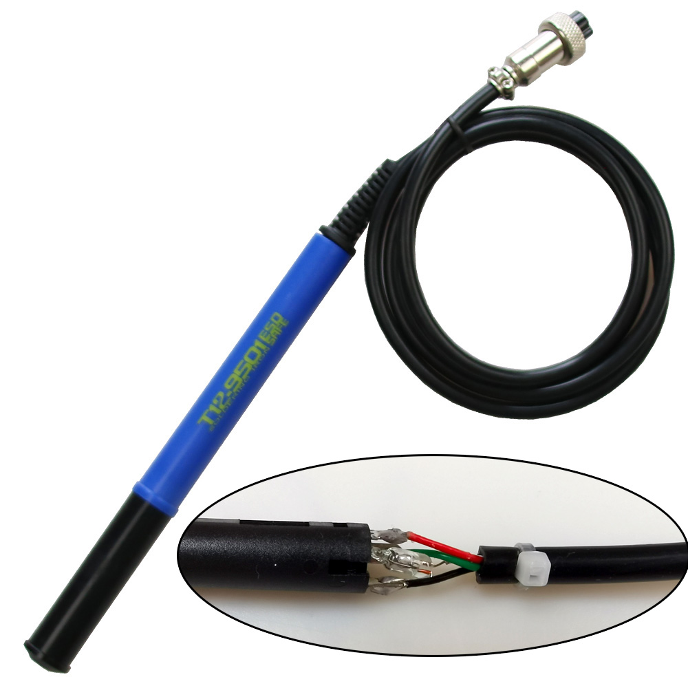 QUECOO 4pin T12-M8 9501 907 P9 - огляд і ціна Industrial Laser Soldering Iron