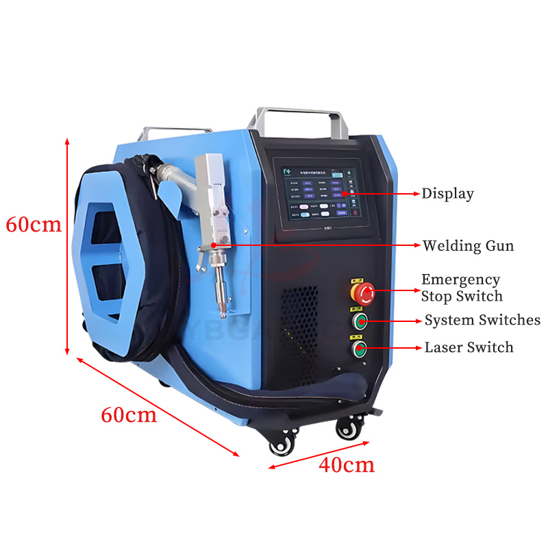 Air Cooled Handheld Laser Weld - огляд і ціна Industrial Laser Cleaner