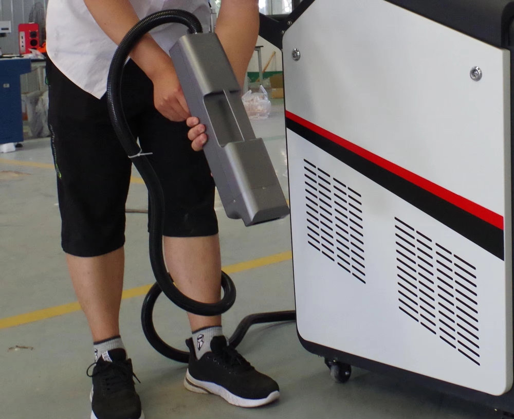 New Pulsed Laser Cleaner 100W/ - огляд і ціна Industrial Laser Cleaner